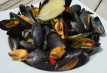 Bouchots op Aziatische wijze