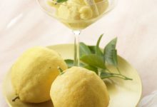 Gelato van limoncello