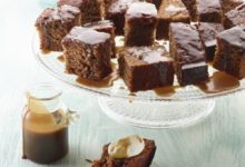 Sticky dadelcake met karamel