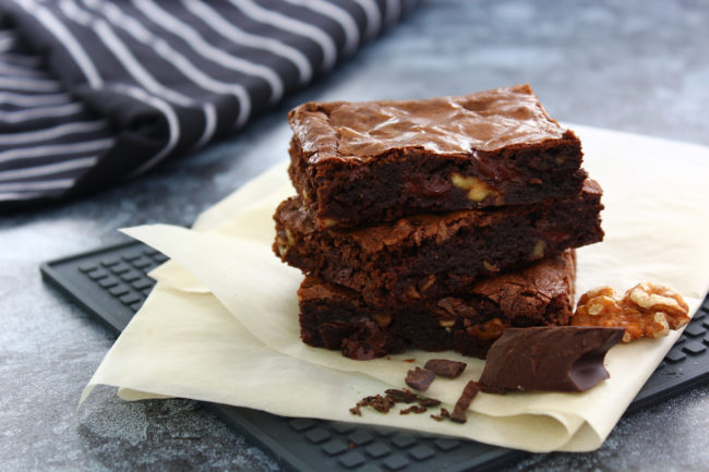 Bakken zonder bloem brownie