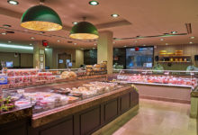Versgalerij interieur