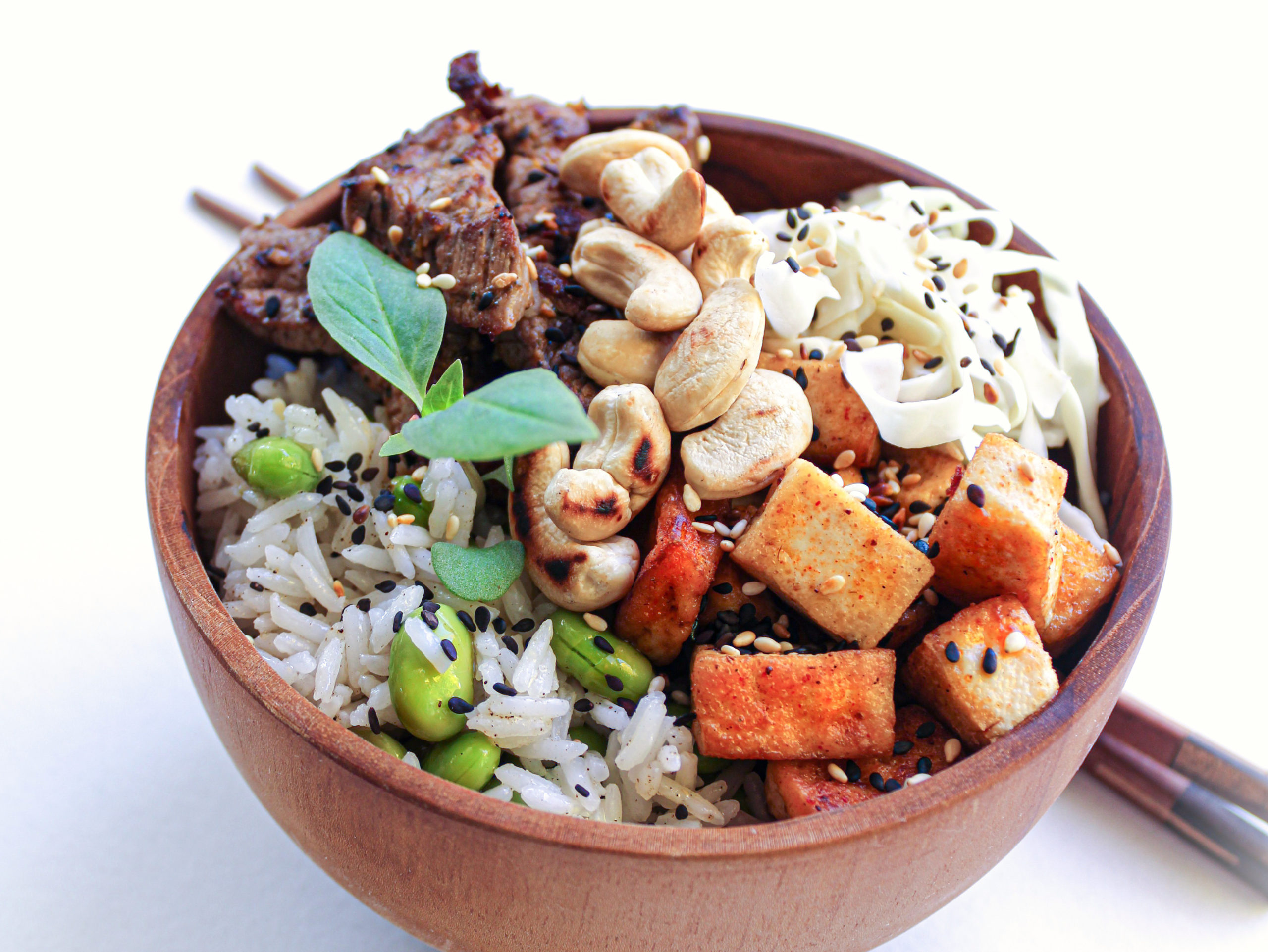 Thaise rijst met rumsteak