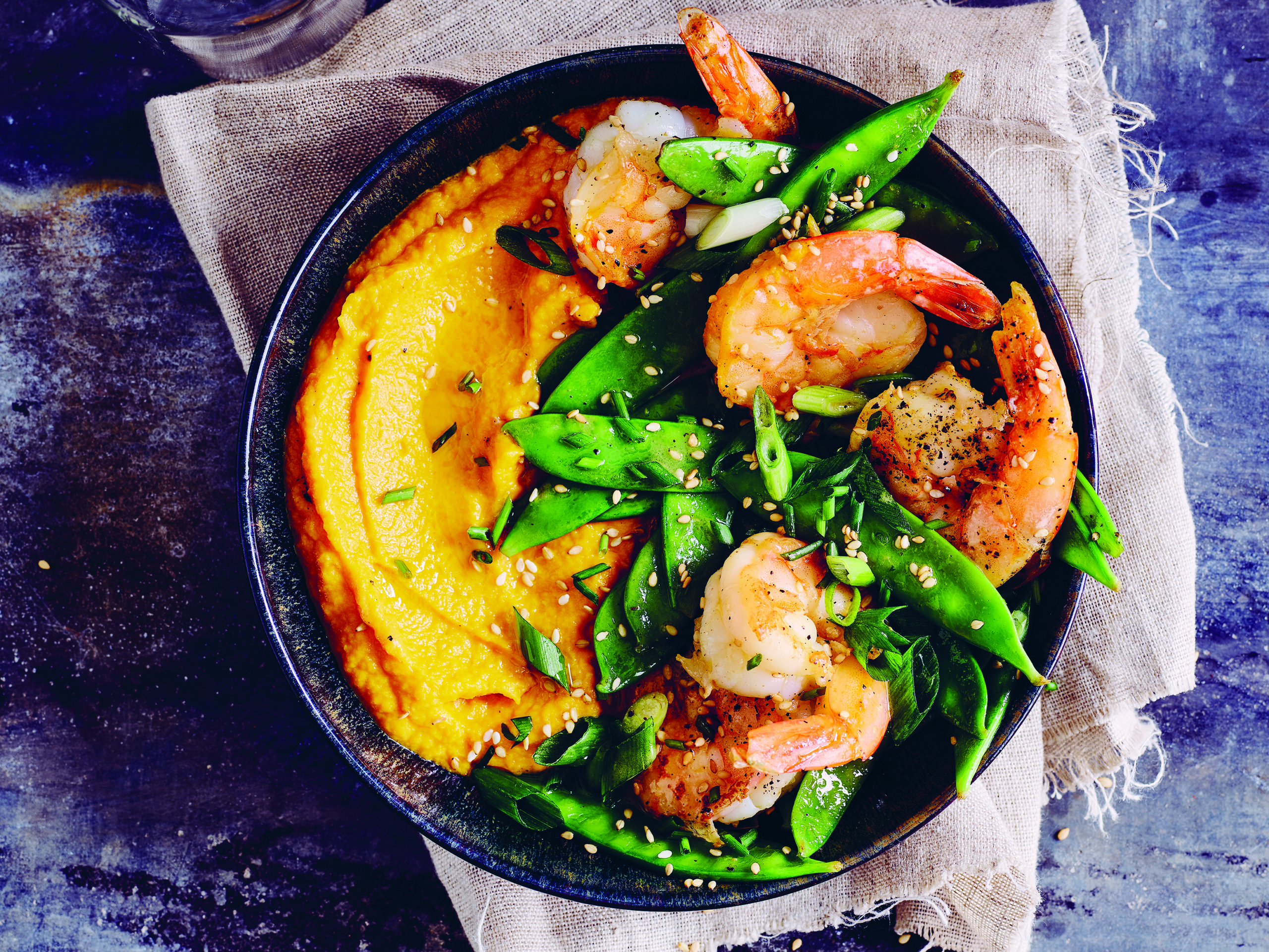 Scampi recept