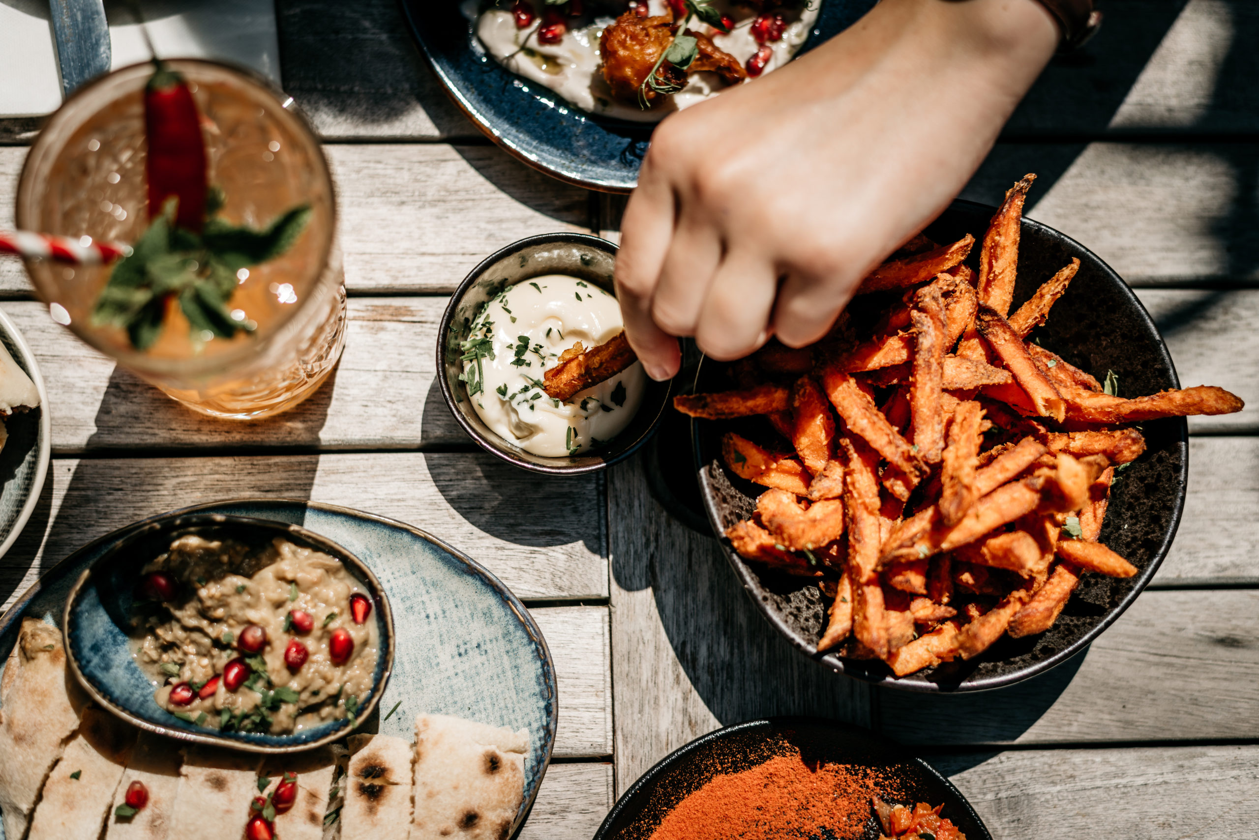 Sharing restaurants
