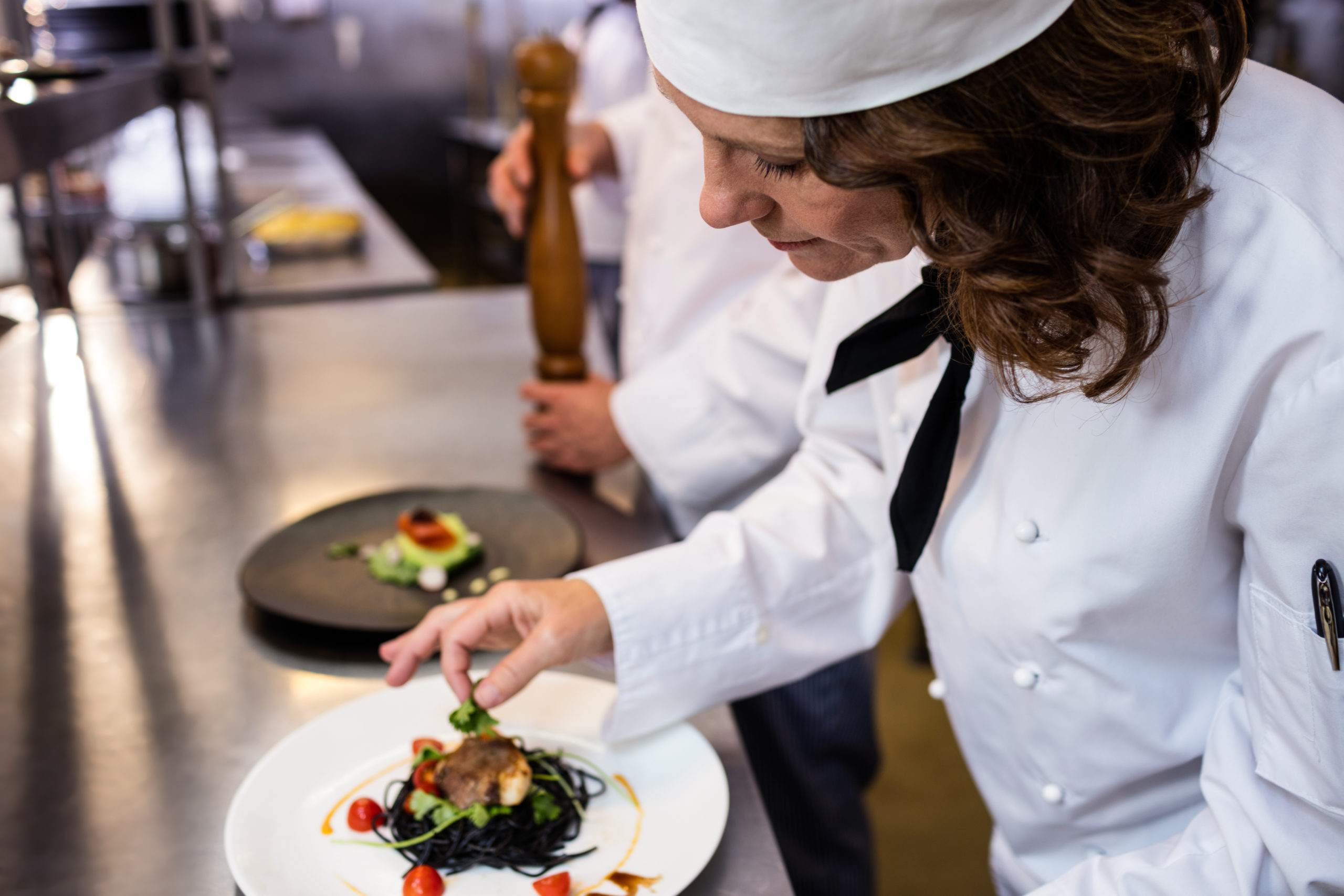Vrouwelijke Michelinchefs
