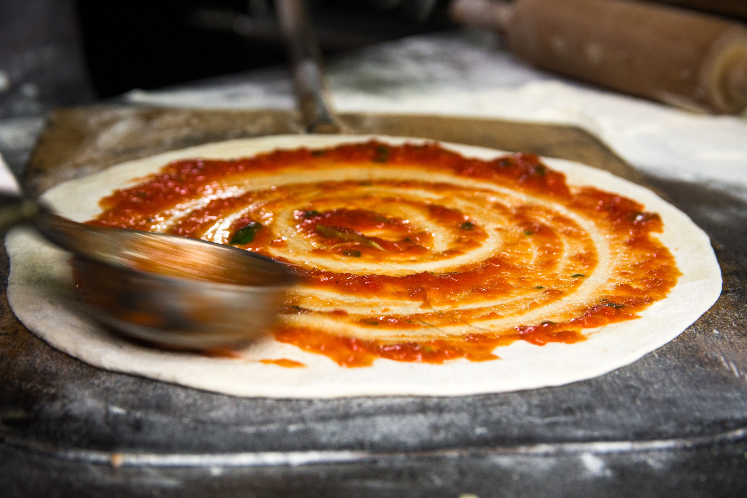 Pizza bodem