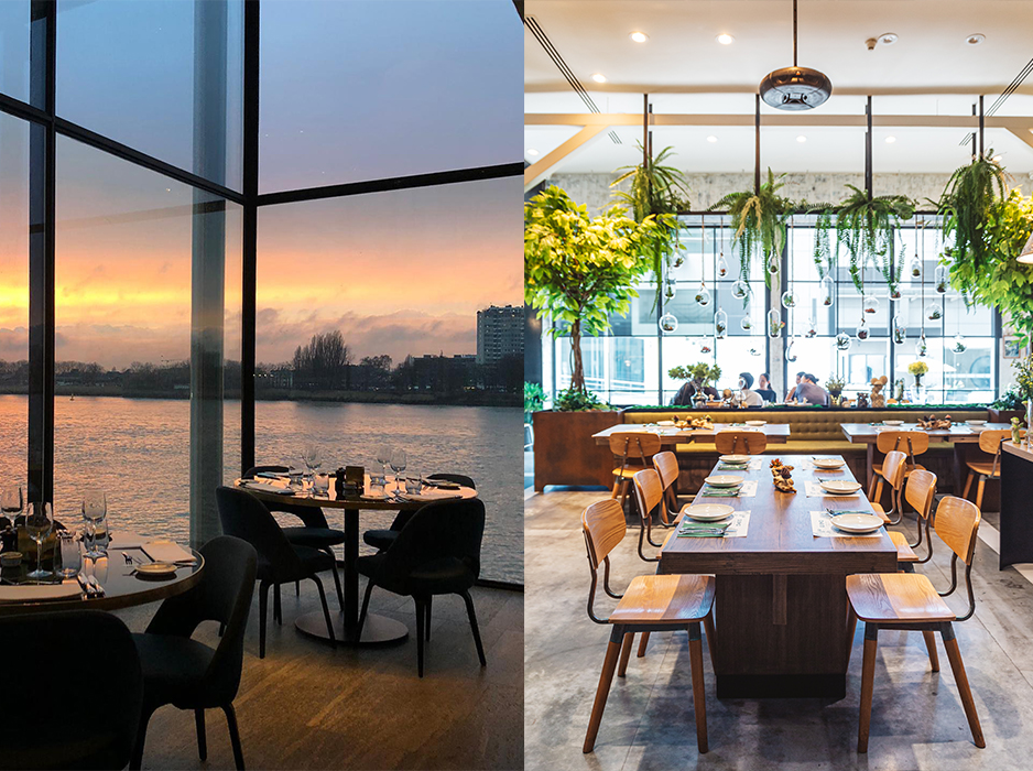 Antwerpse restaurants binnenruimtes