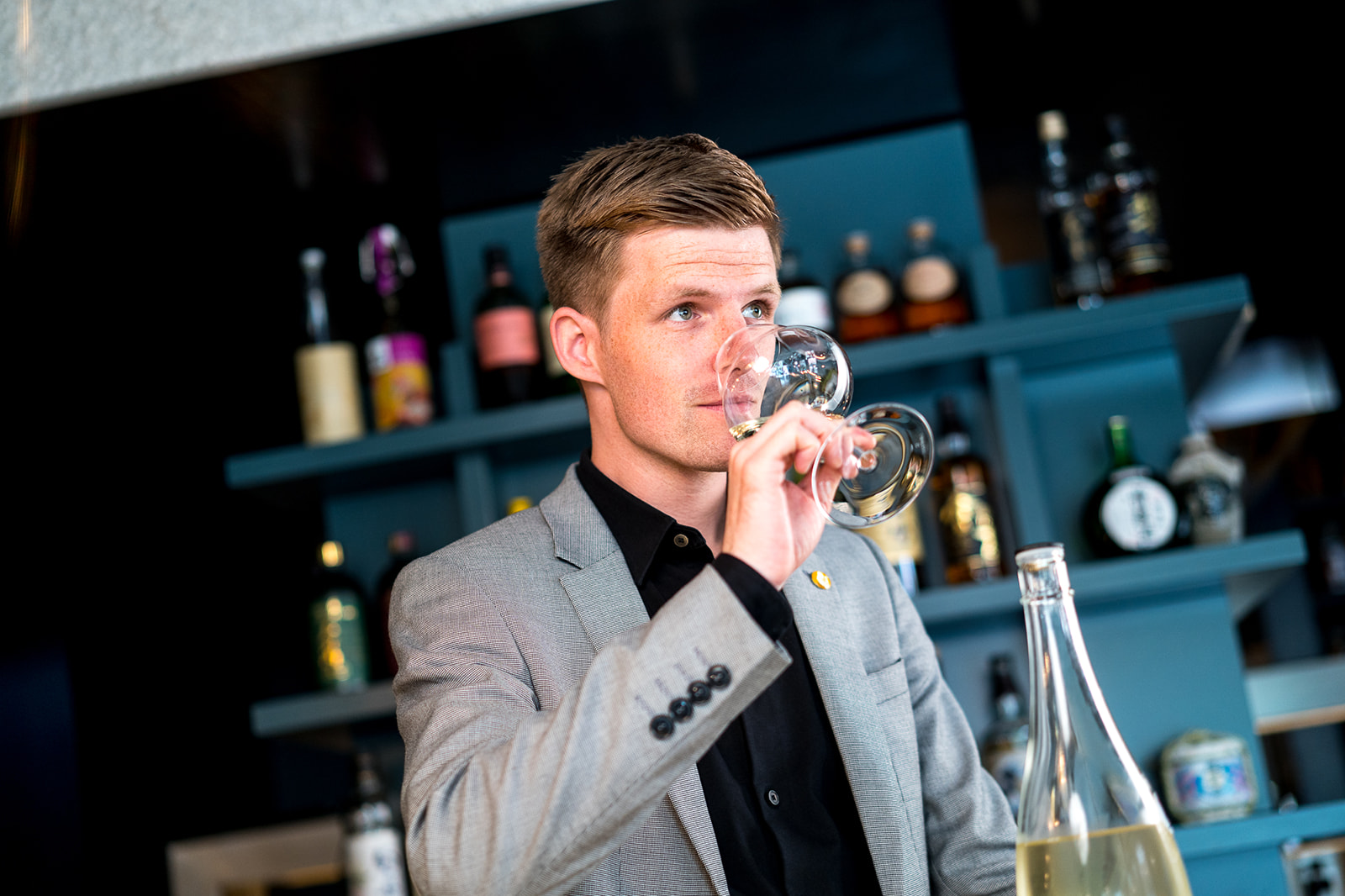 Sakesommelier Jonas Kellens