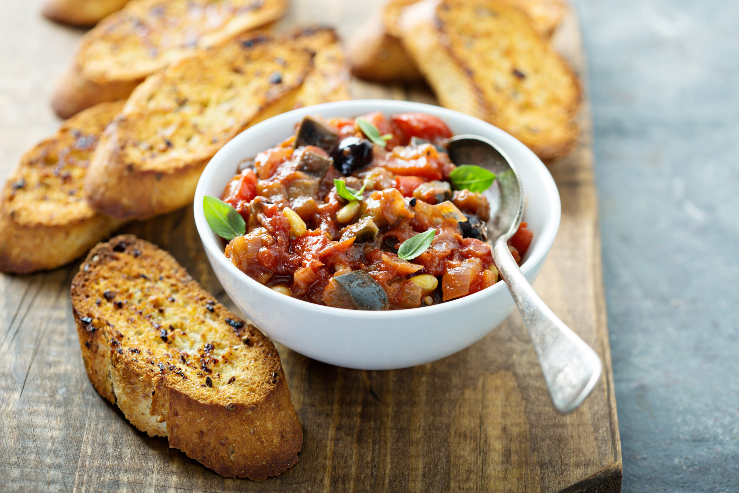 Caponata, ratatouille lookalike