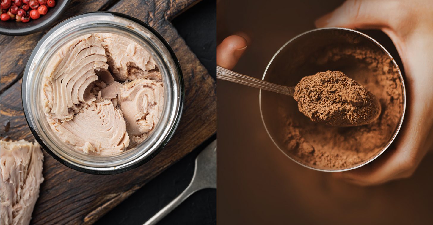 tonijn en cacao