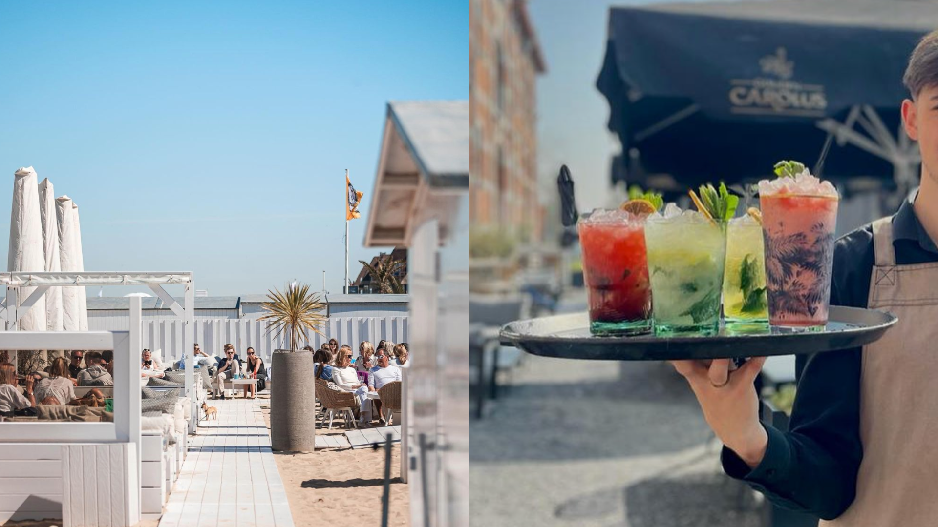 cocktails aan het water