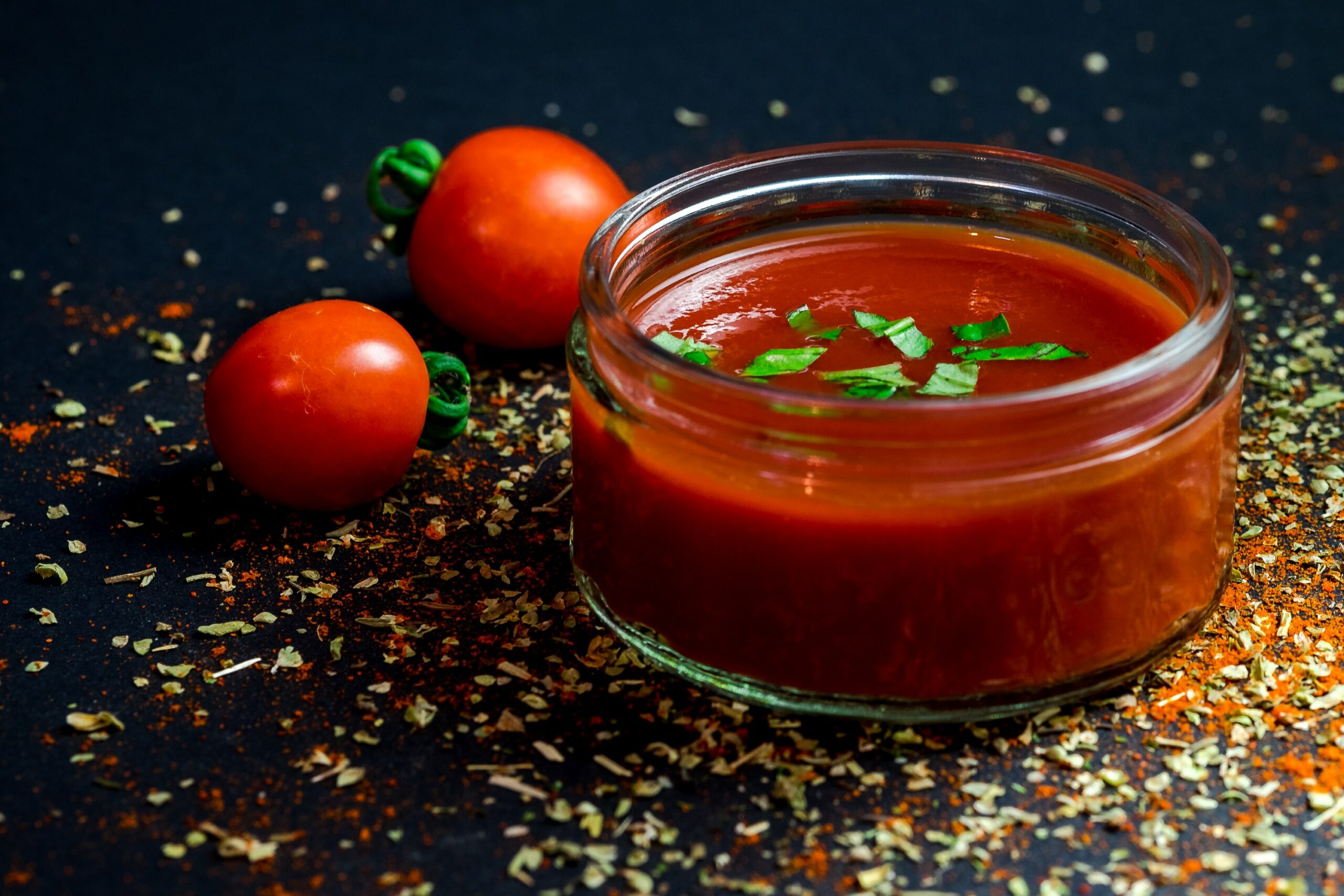 geroosterde tomatensaus
