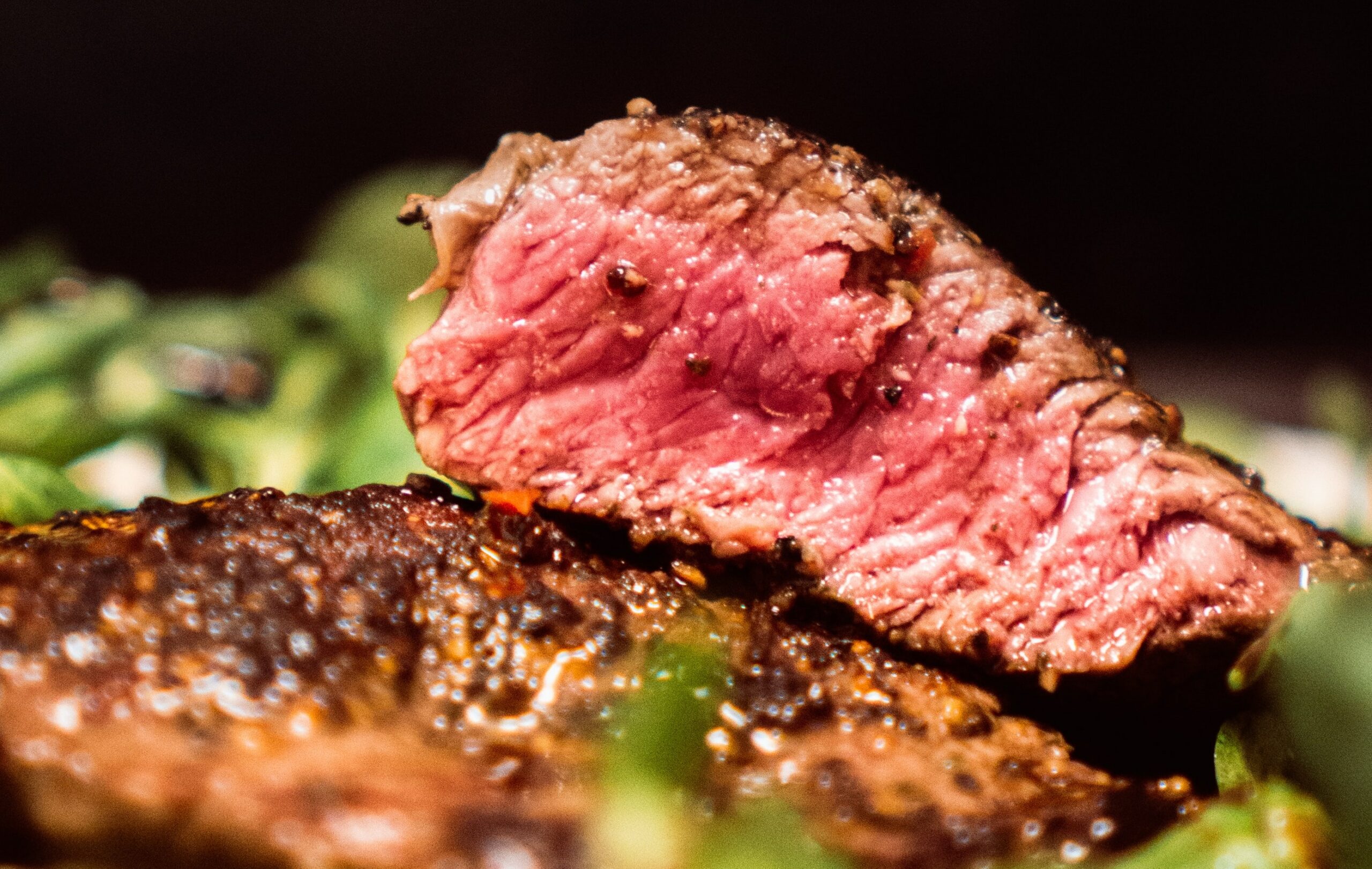 vlees steak opwarmen