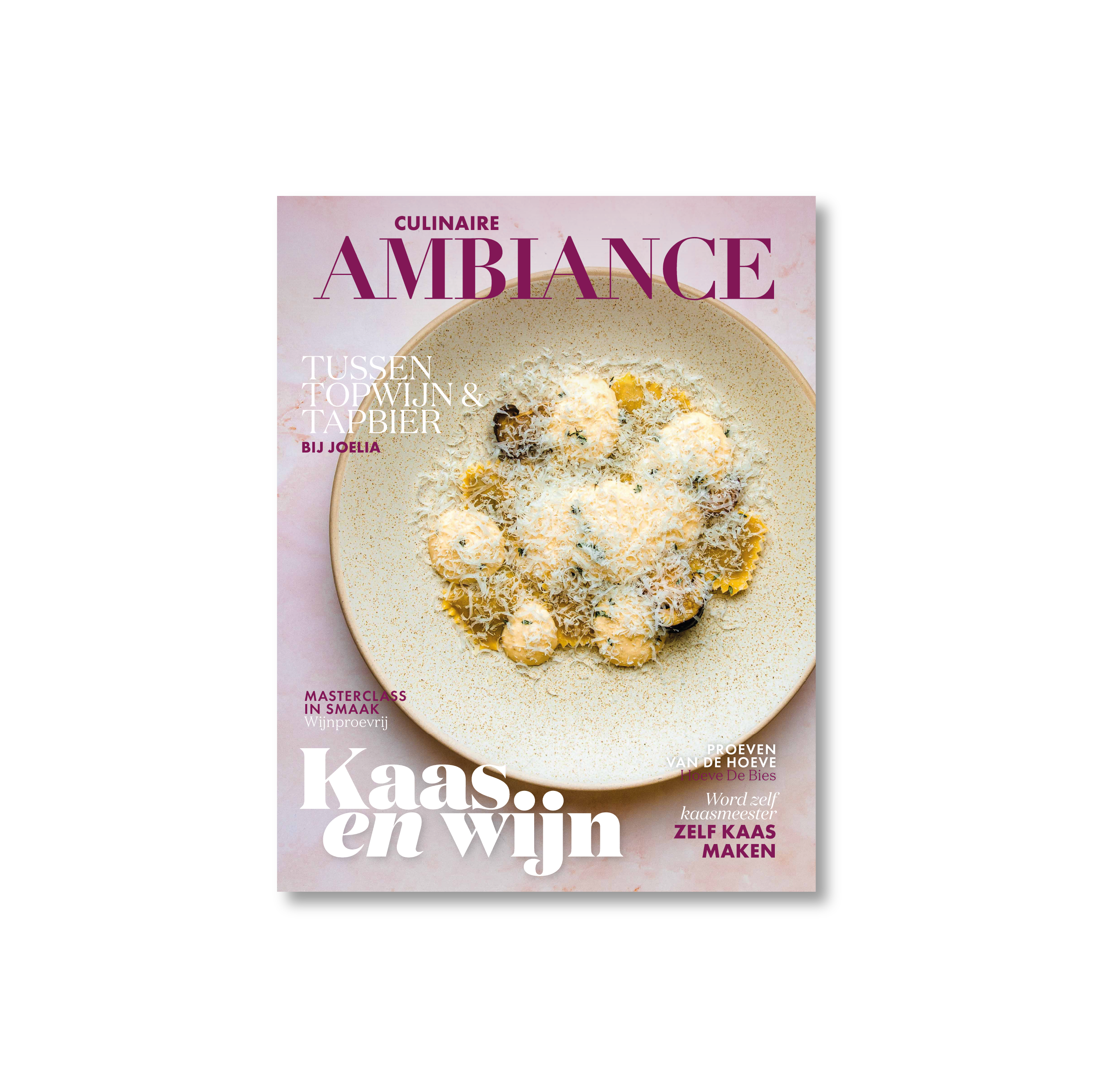 Culinaire Ambiance magazine kaas & wijn november 2022