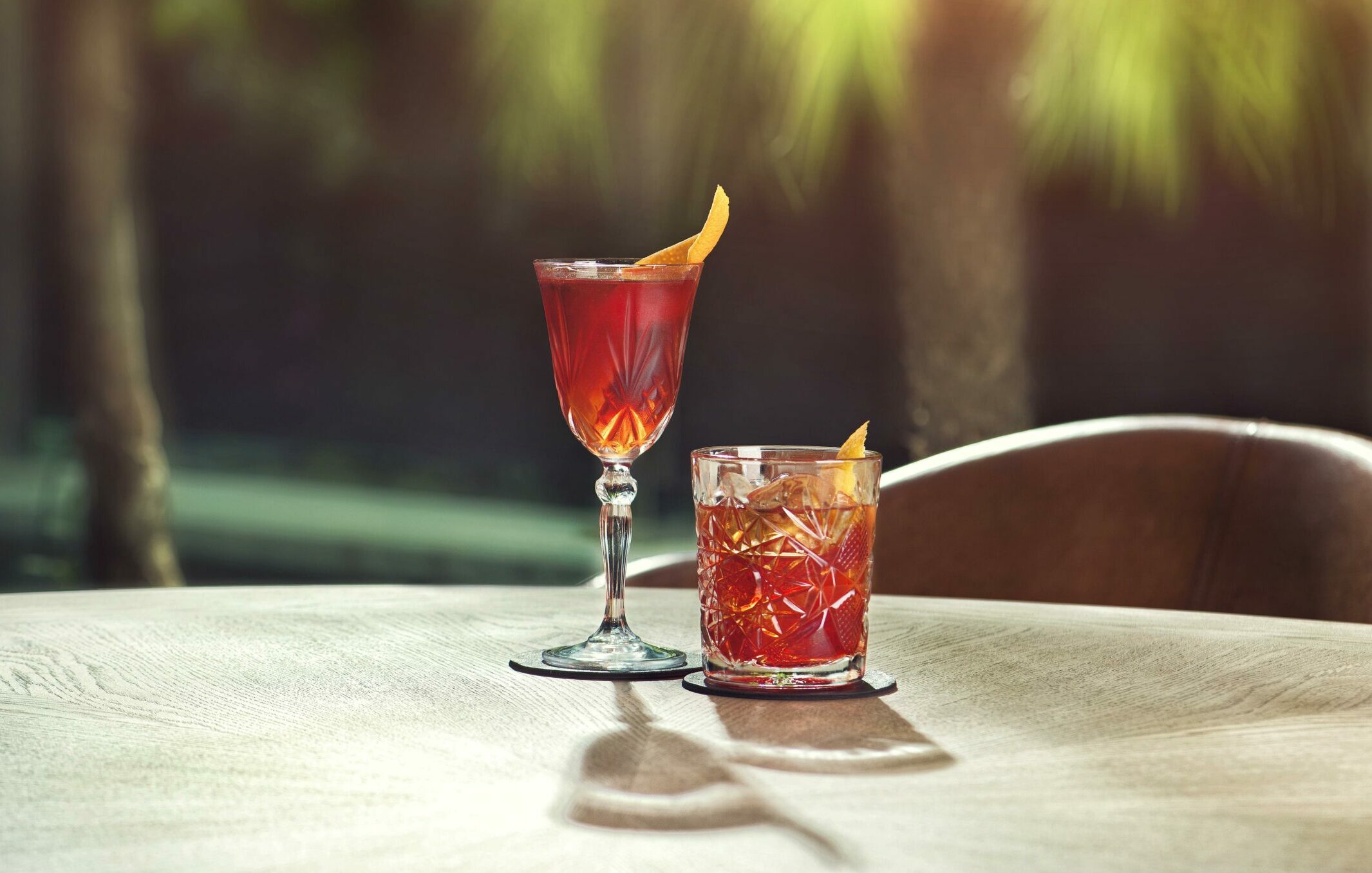 negroni sbagliato with prosecco in it