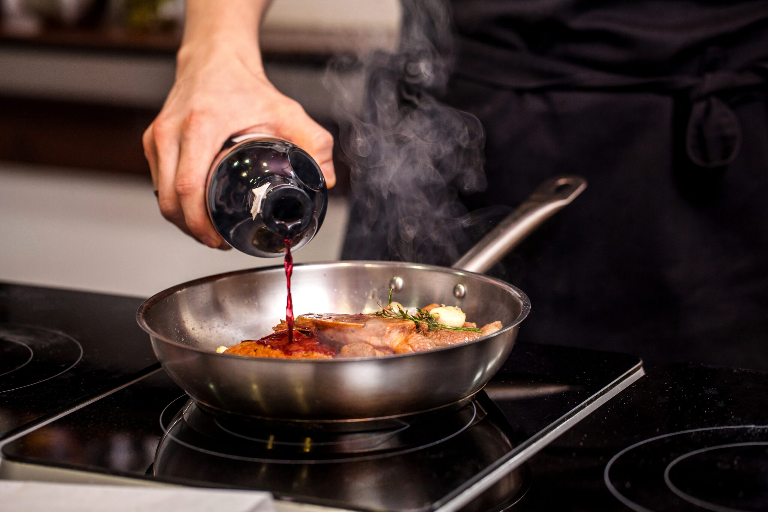 koken met wijn