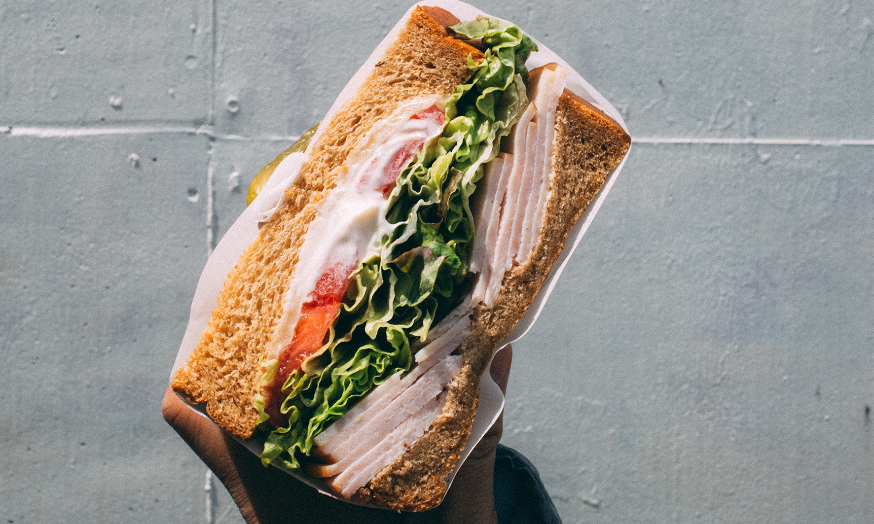 goed vullende sandwich