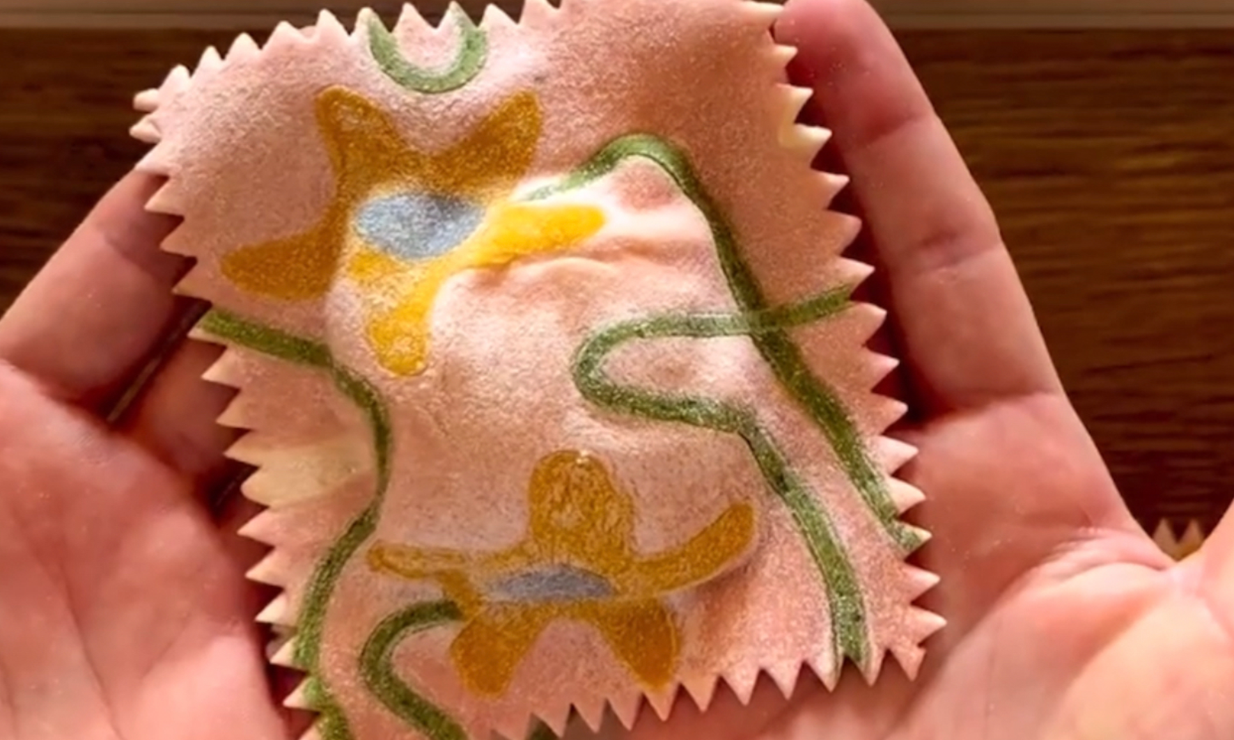 ravioli bloemen