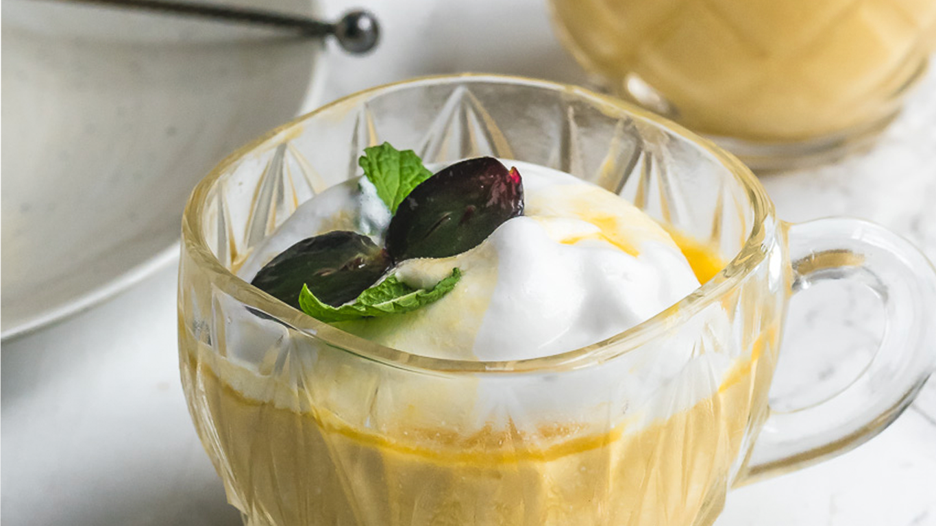 Mango pudding