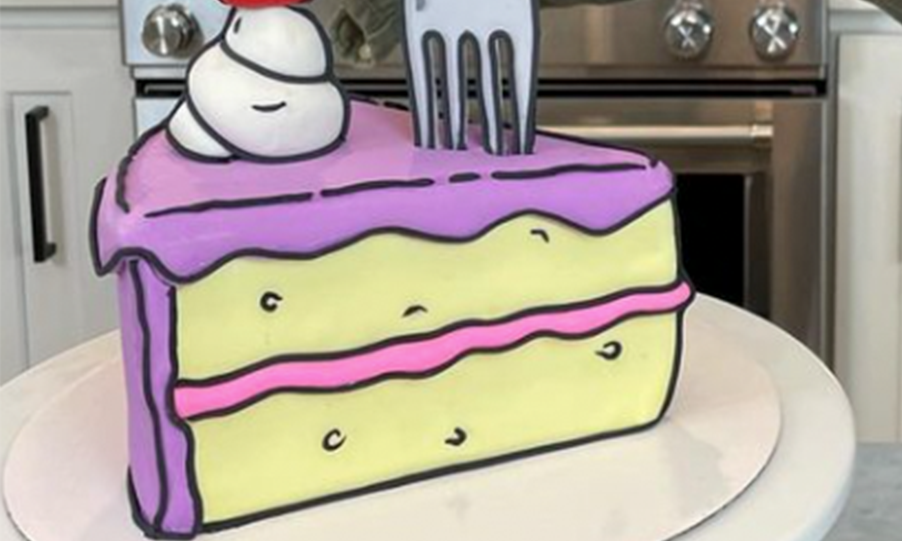cartoon cake