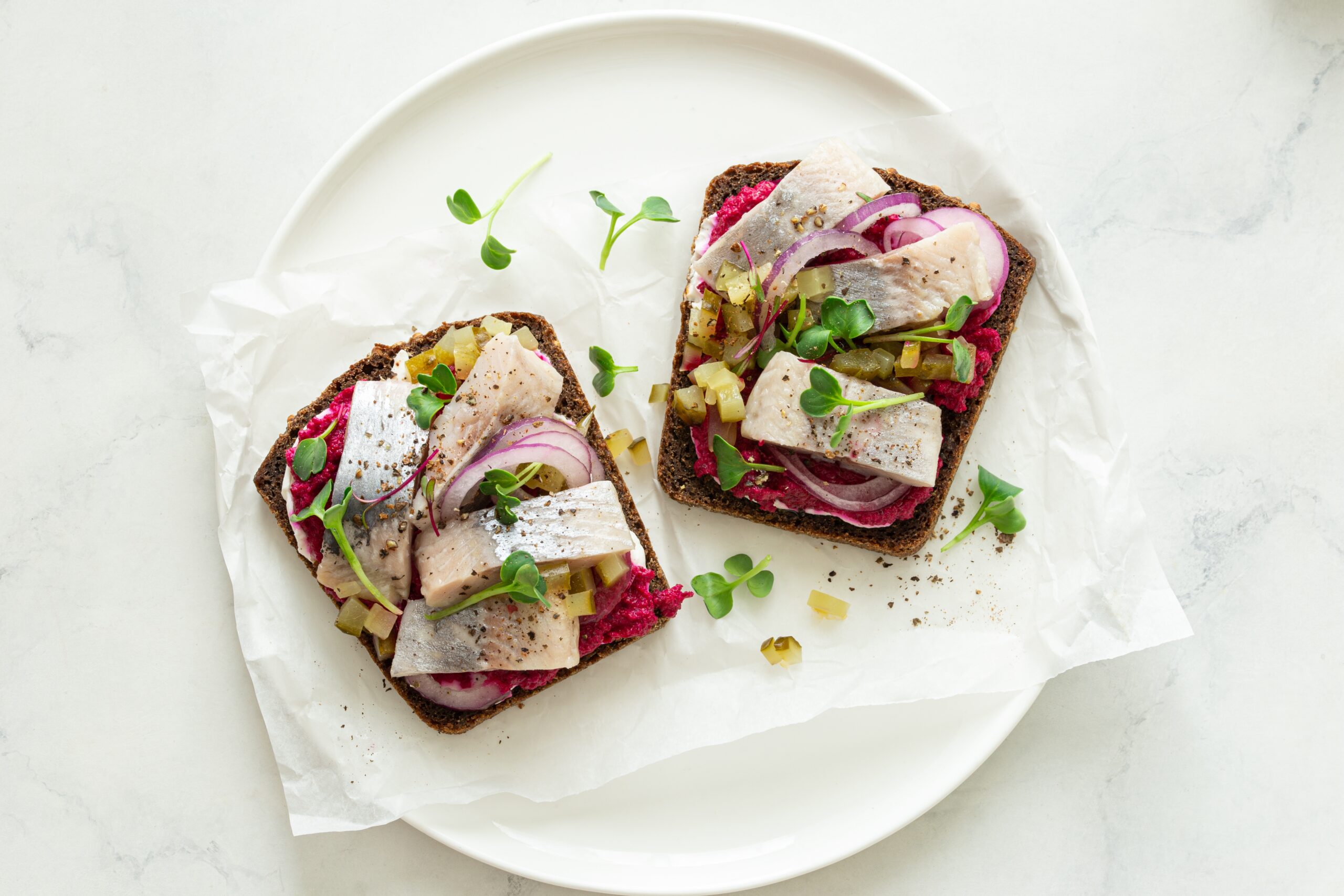 smörrebröd Denemarken