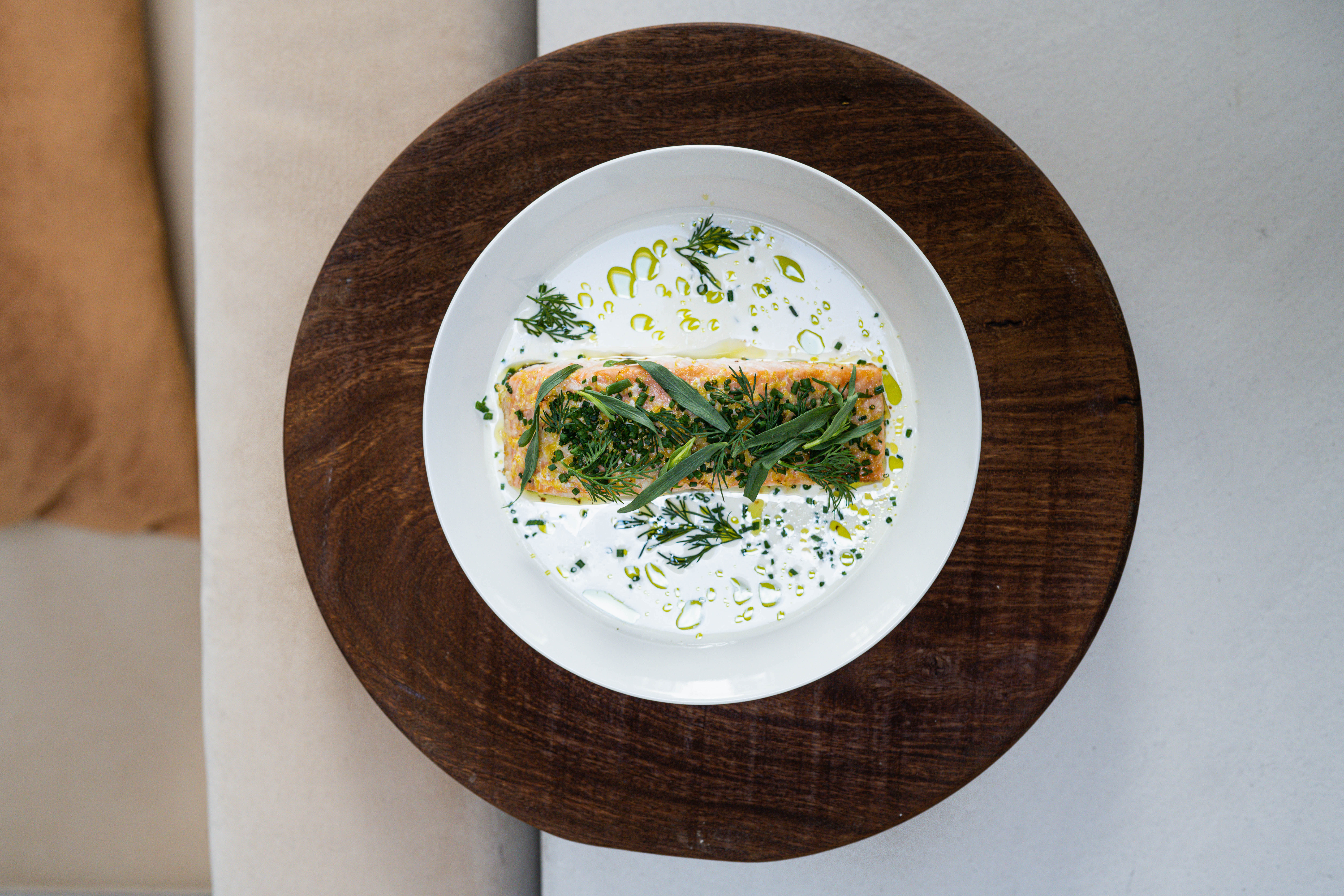 zalm dragonolie