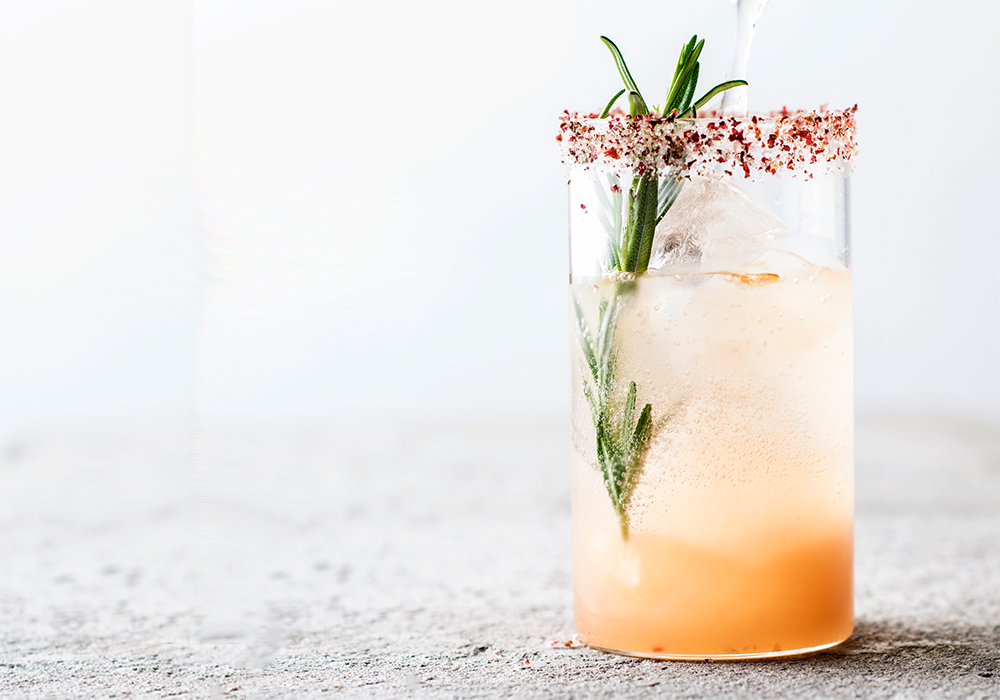 sweet & salty mocktail