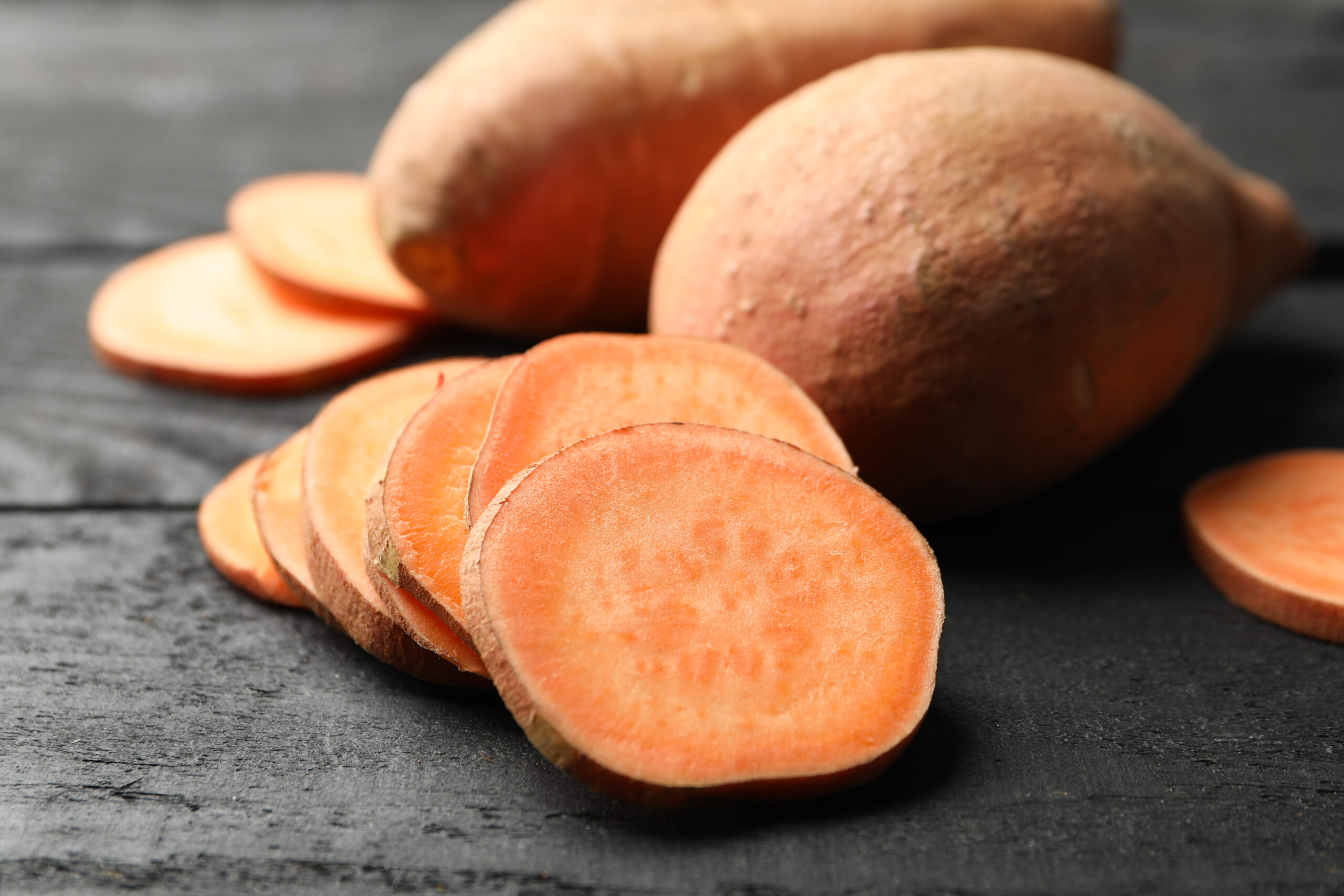 zoete aardappel accordeons