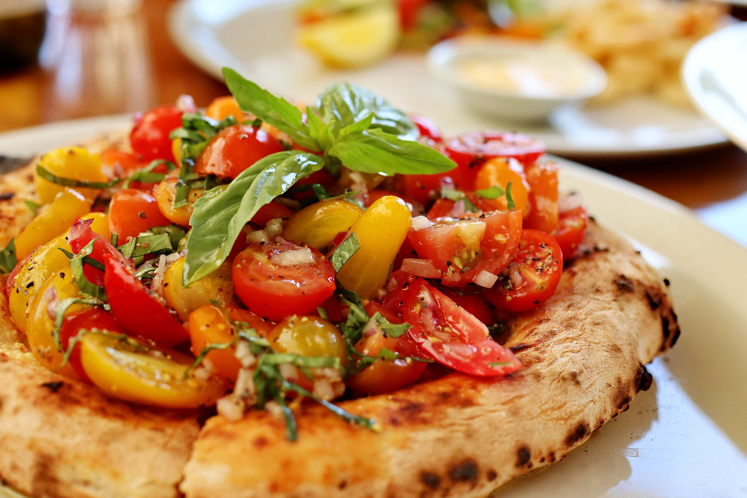 pizza bruschetta